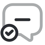 Message Tick SVG Icon